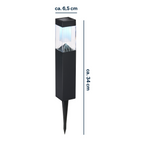 GRUNDIG SOLAR TUINLAMP KOEL WIT 6,5 X 34 CM - Tuincentrum Lopik