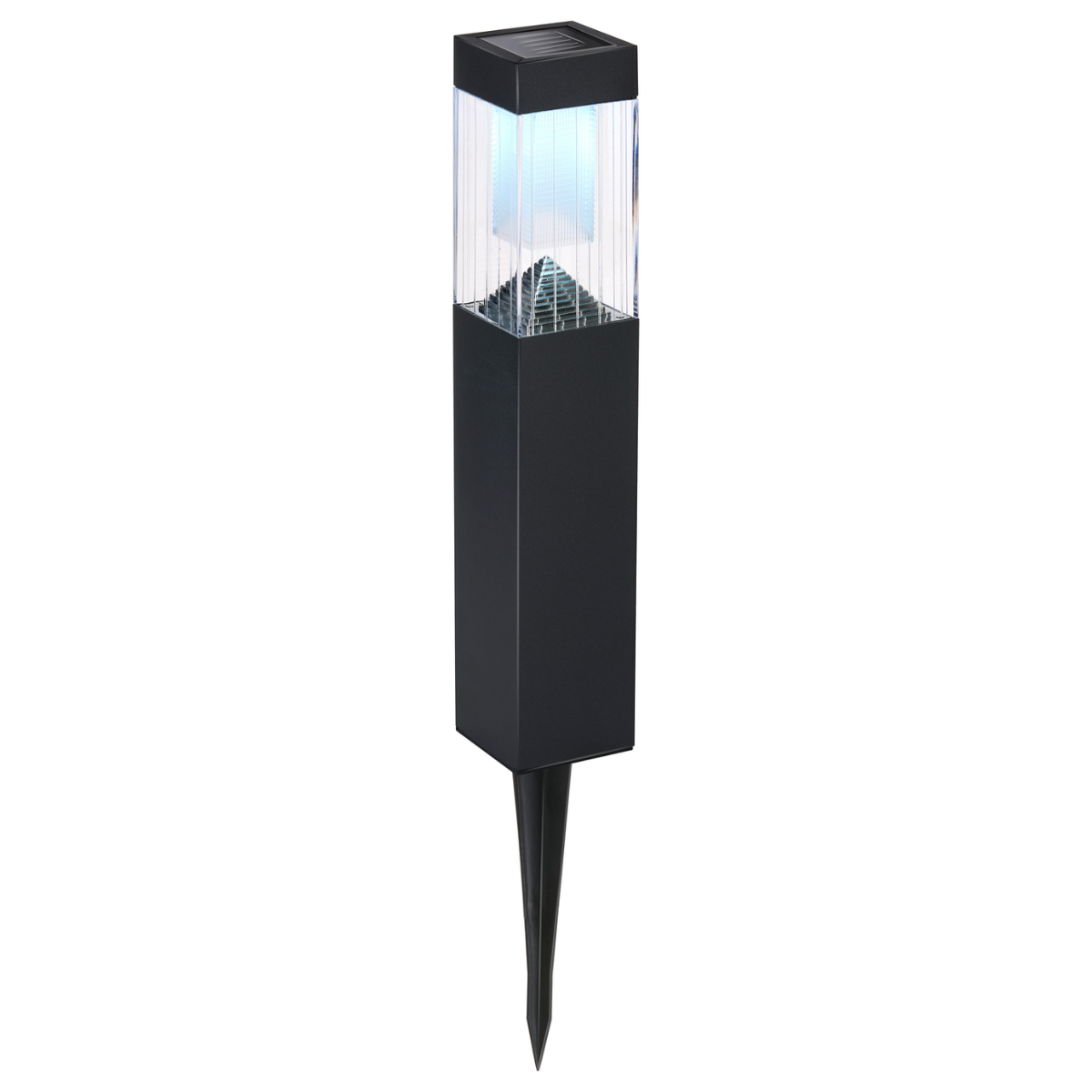 GRUNDIG SOLAR TUINLAMP KOEL WIT 6,5 X 34 CM - Tuincentrum Lopik