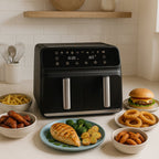 ALPINA DOUBLE AIRFRYER 8L 1700W - Tuincentrum Lopik