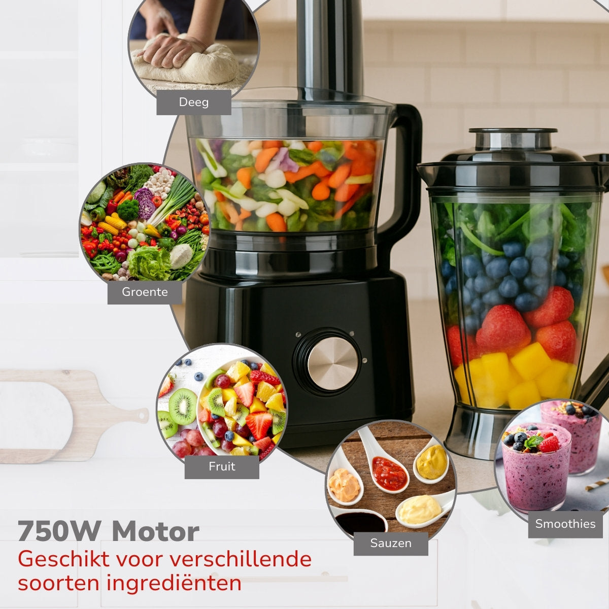 ALPINA FOOD PROCESSOR 230V - Tuincentrum Lopik