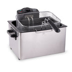 ALPINA FRITEUSE 5 LITER 2000W DUBBEL RVS - Tuincentrum Lopik