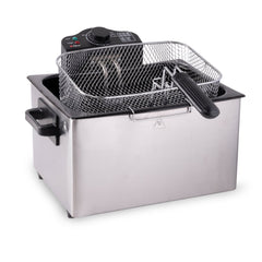ALPINA FRITEUSE 5 LITER 2000W DUBBEL RVS - Tuincentrum Lopik