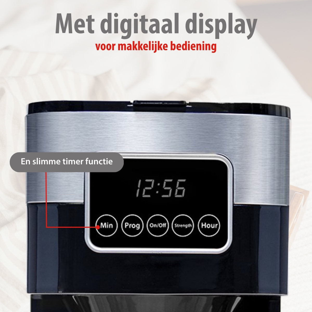 ALPINA COFFEE MAKER 230V RVS 900W 1,5L - Tuincentrum Lopik