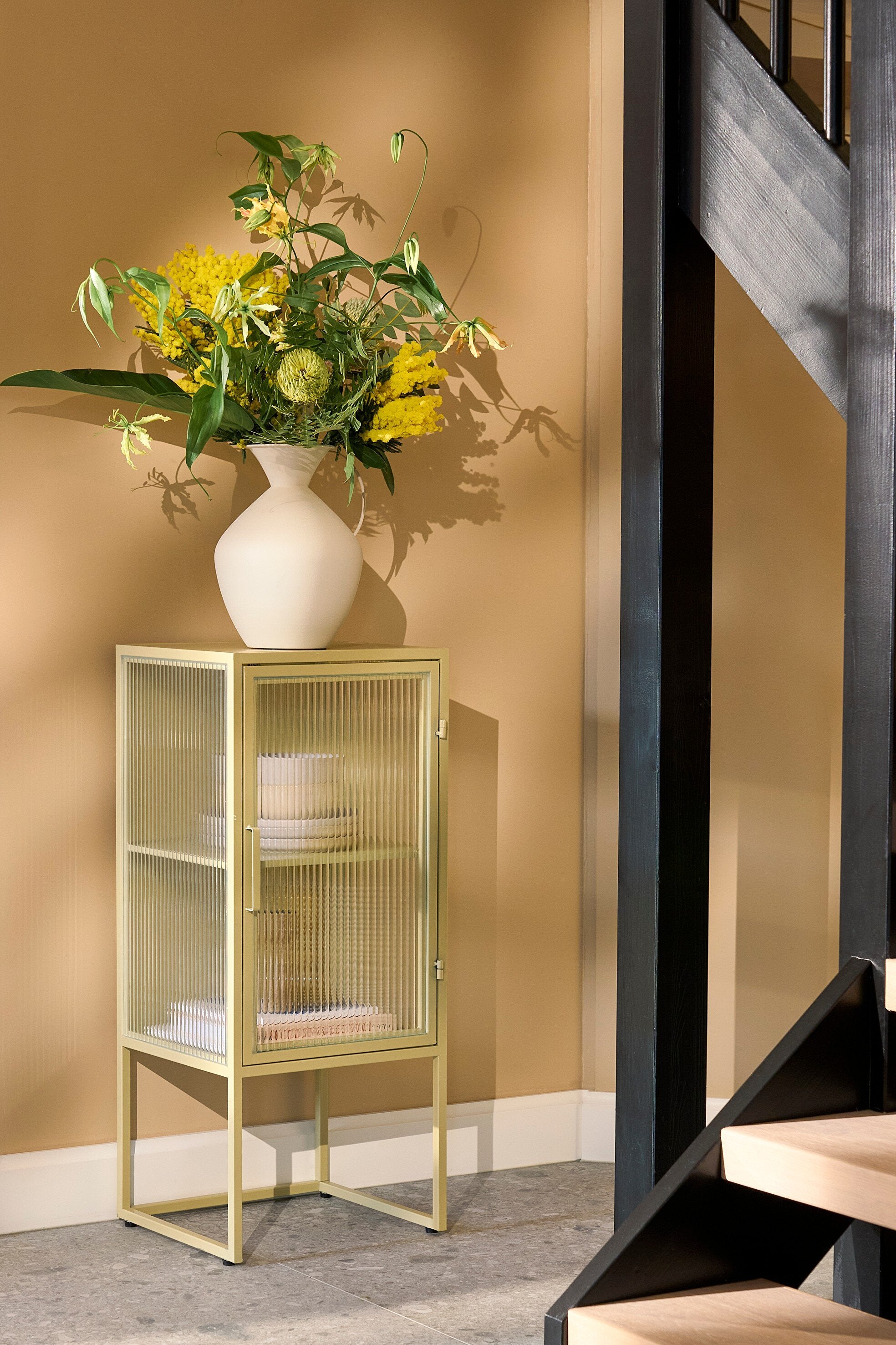 Clifton Cabinet Beige - L38Xw35Xh90Cm