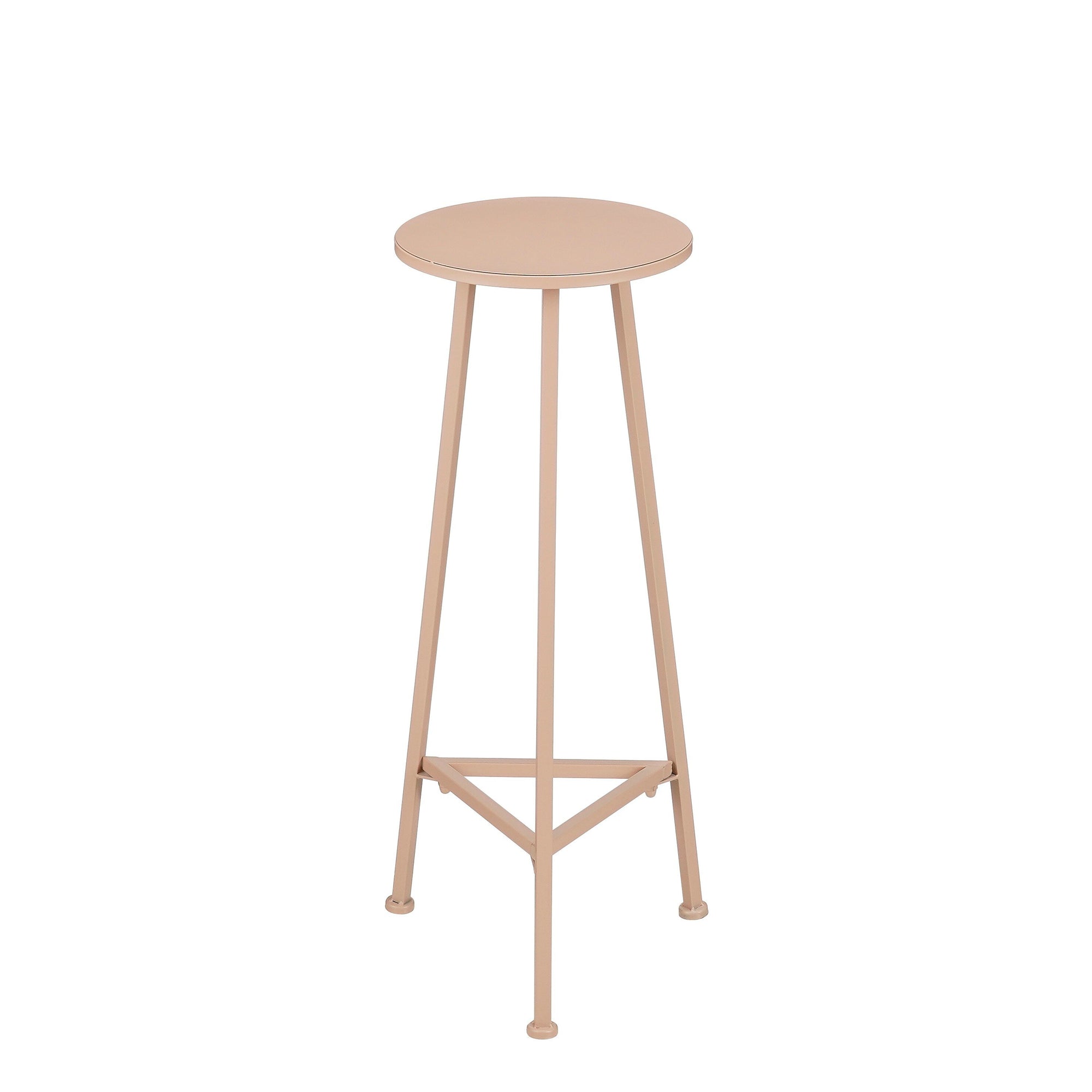 Adine Planttable L. Pink - H80Xd30Cm