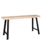 Plano Bench L. Brown - L92Xw31Xh46Cm