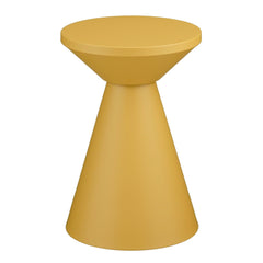 Jim Side Table - H45 X Ø31 Cm - Iron - Ochre