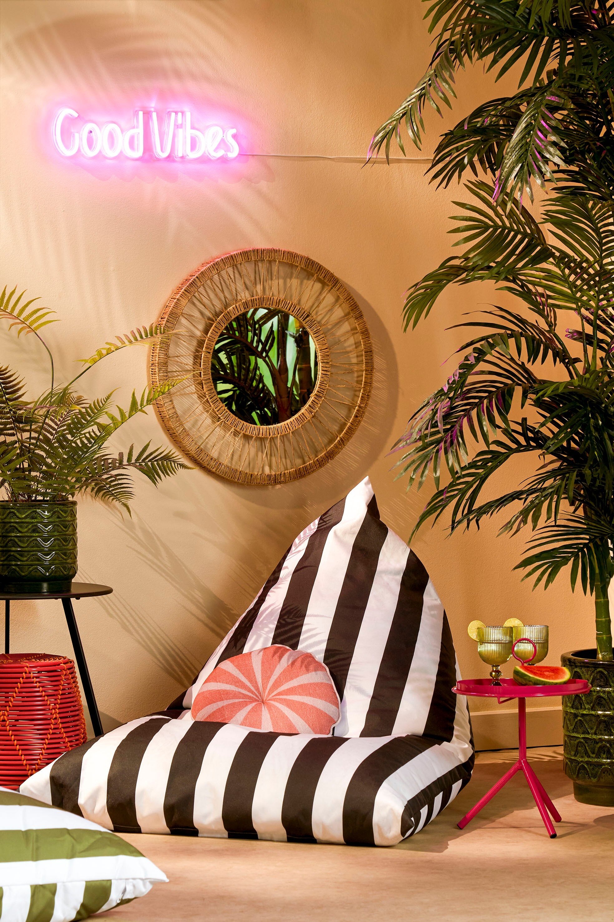 Ludy Mirror L. Brown - H5Xd60Cm