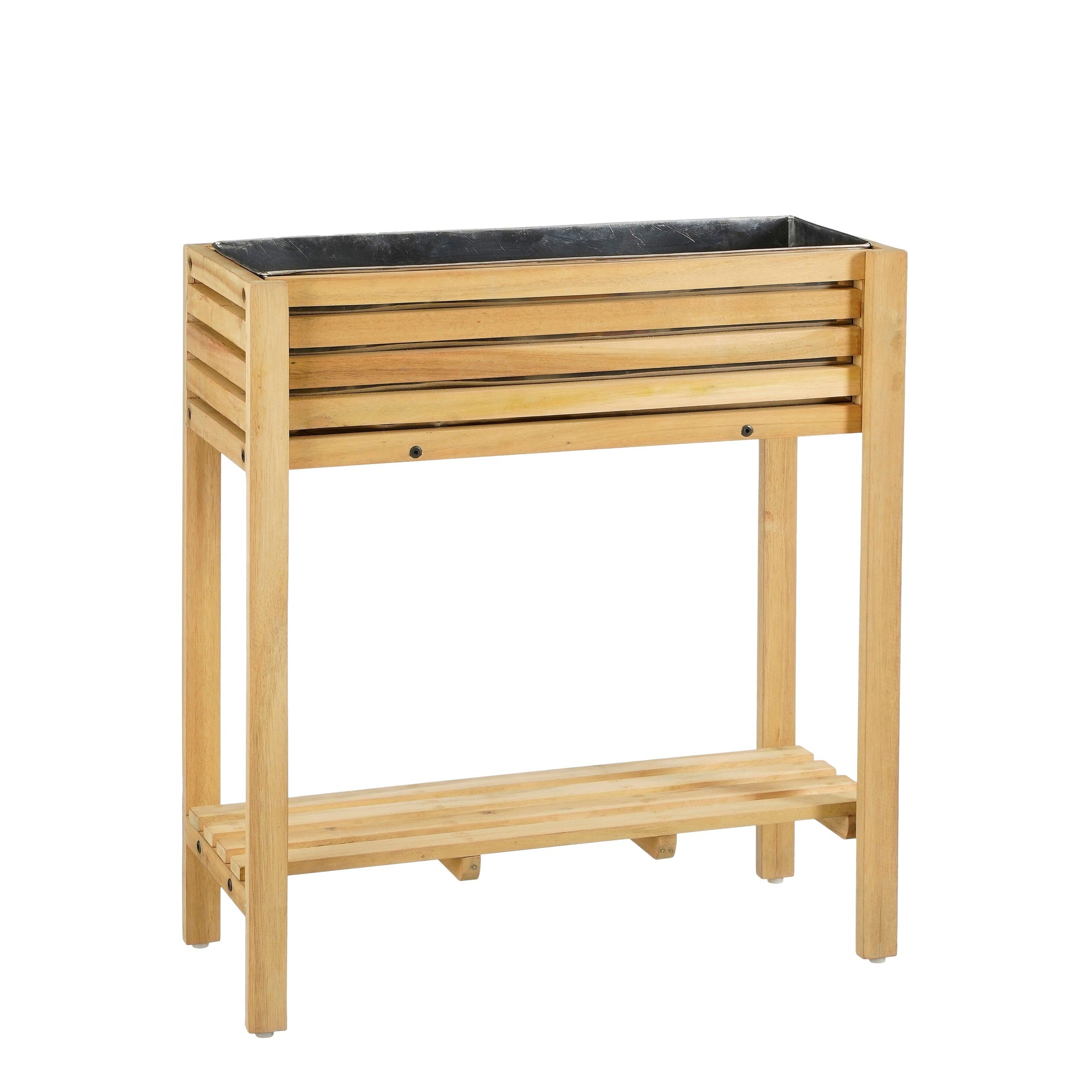 Glenwood Planter Rectangle Brown - L70Xw30Xh75Cm