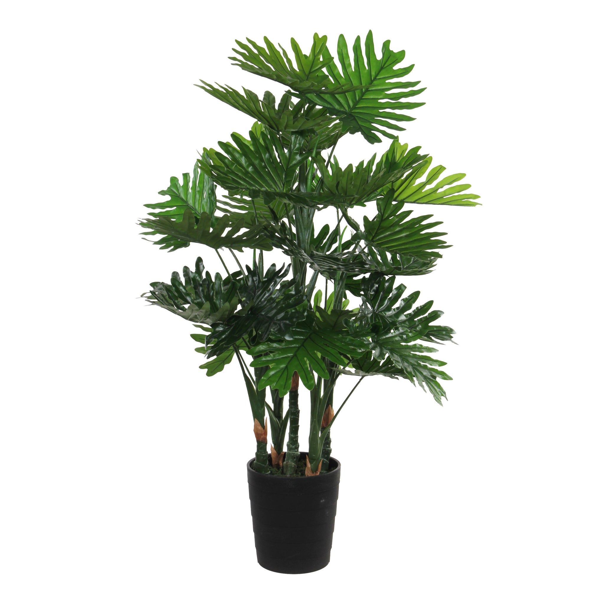 MICA DECORATIONS PHILODENDRON KUNSTPLANT GROEN IN POT - Tuincentrum Lopik