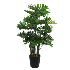 MICA DECORATIONS PHILODENDRON KUNSTPLANT GROEN IN POT - Tuincentrum Lopik