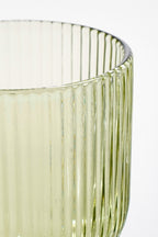 Merlot Wine Glass - Set Of 6 - 250 Ml - Glass - Light Green