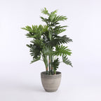 MICA DECORATIONS PHILODENDRON KUNSTPLANT GROEN IN POT - Tuincentrum Lopik