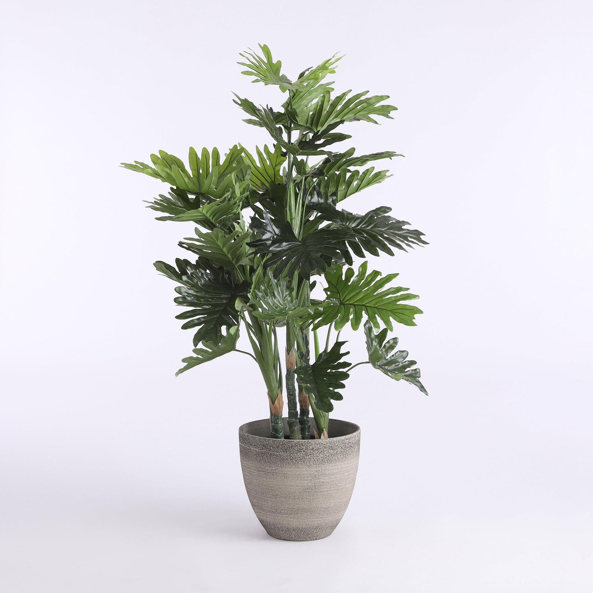 MICA DECORATIONS PHILODENDRON KUNSTPLANT GROEN IN POT - Tuincentrum Lopik