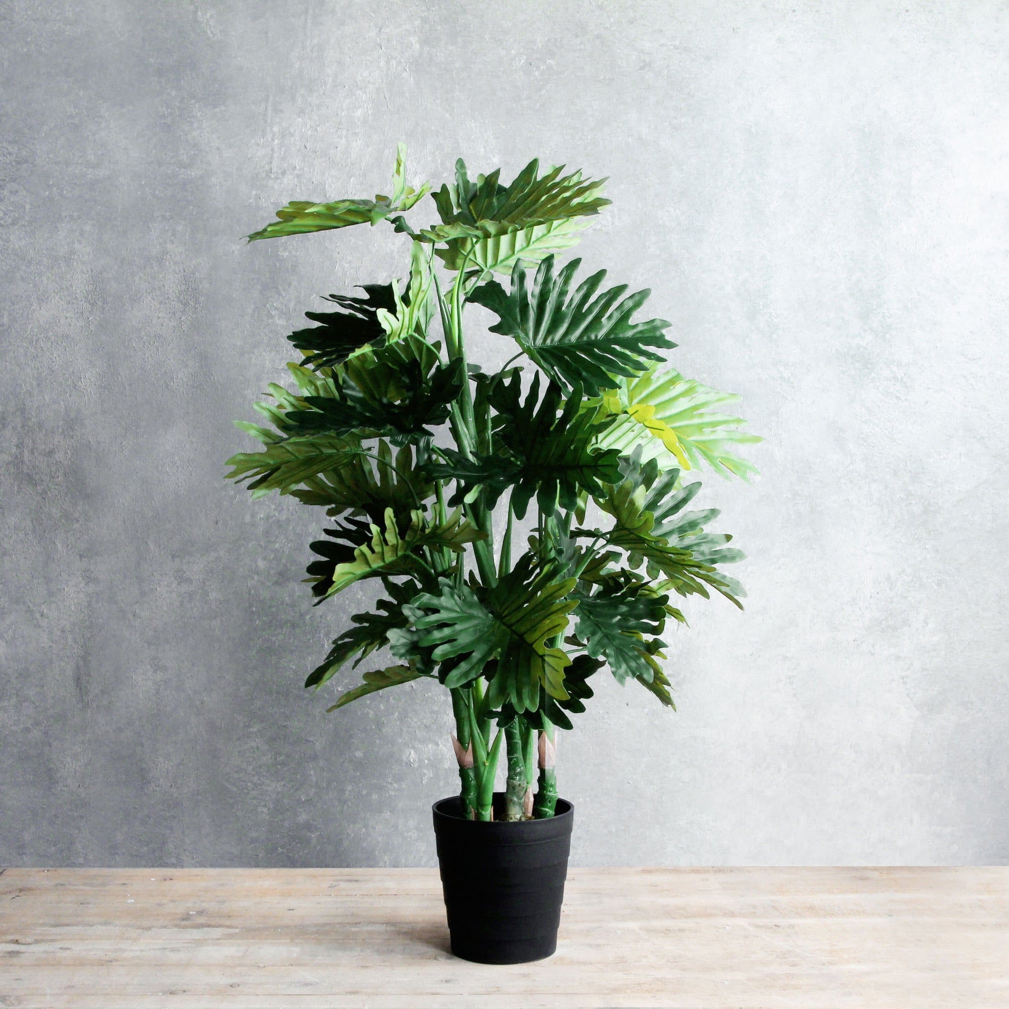 MICA DECORATIONS PHILODENDRON KUNSTPLANT GROEN IN POT - Tuincentrum Lopik