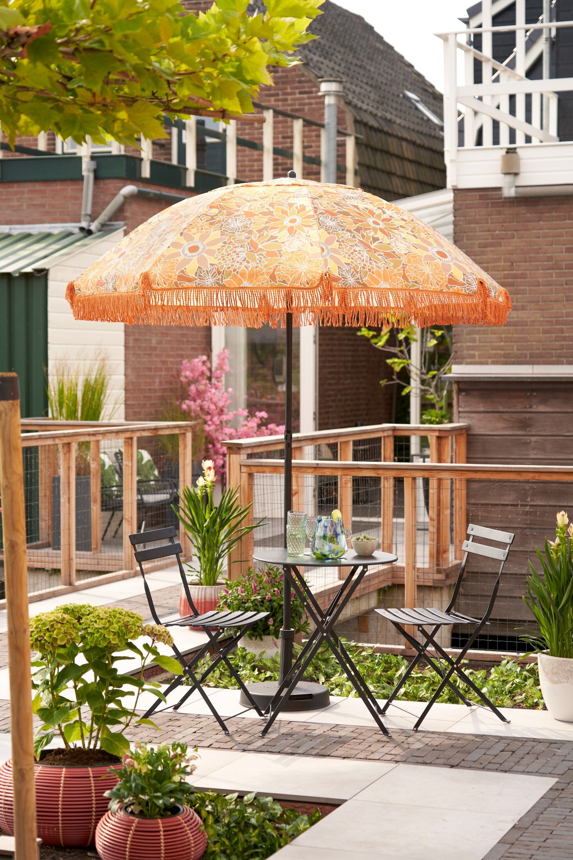 Laurence Bistro Set Black 3 Pieces