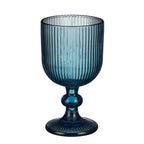 Merlot Wine Glass - Set Of 6 - 250 Ml - Glass - Blue