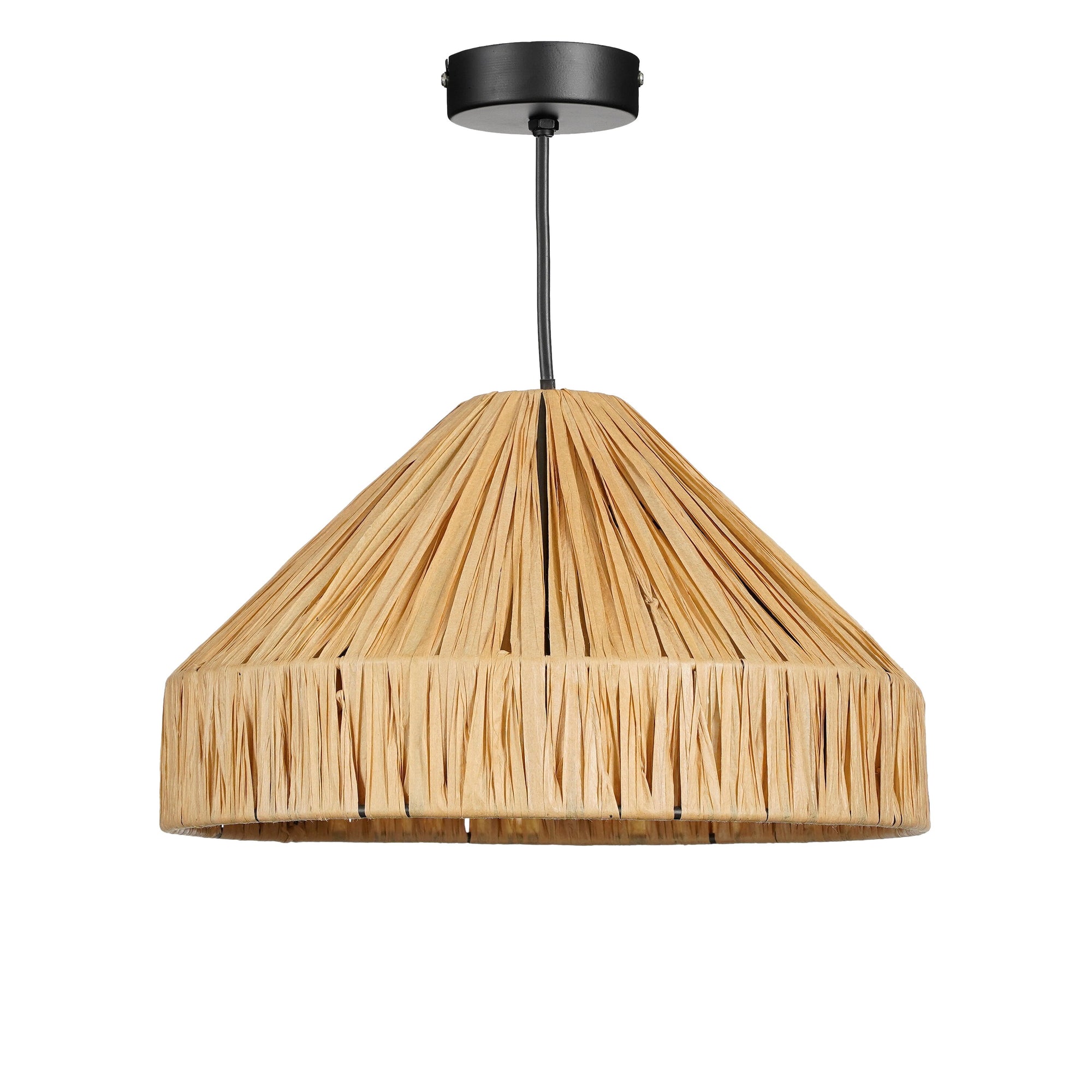 Elisa Ceiling Lamp L. Brown 40W-E27 - H18Xd30Cm