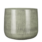 Benson Pot Round L. Grey - H27Xd32Cm