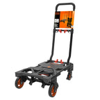 BLACK+DECKER HANDTRUCK FOLDABLE 2IN1 55/120KG - Tuincentrum Lopik