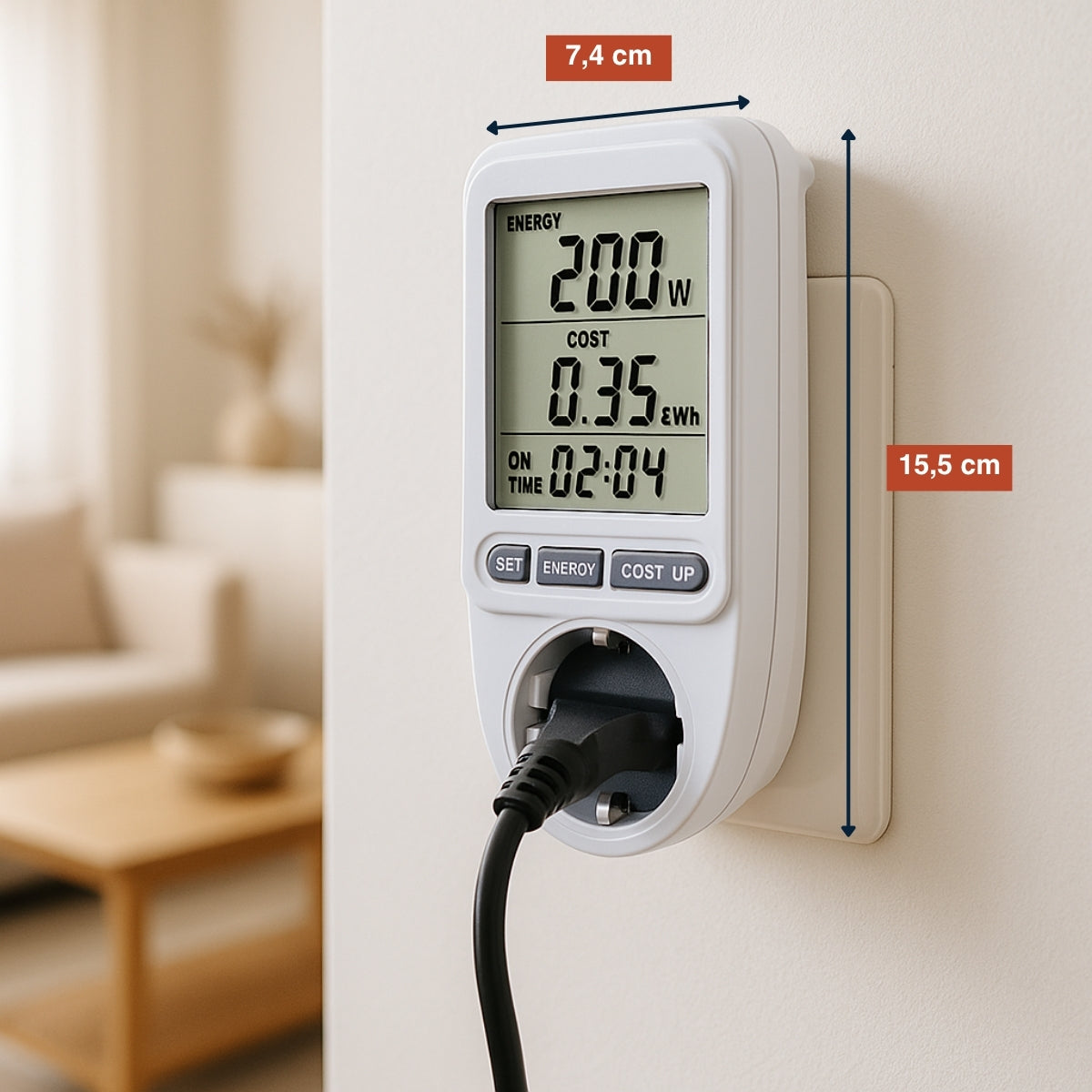 GRUNDIG ENERGIEMETER STOPCONTACT 230V - Tuincentrum Lopik