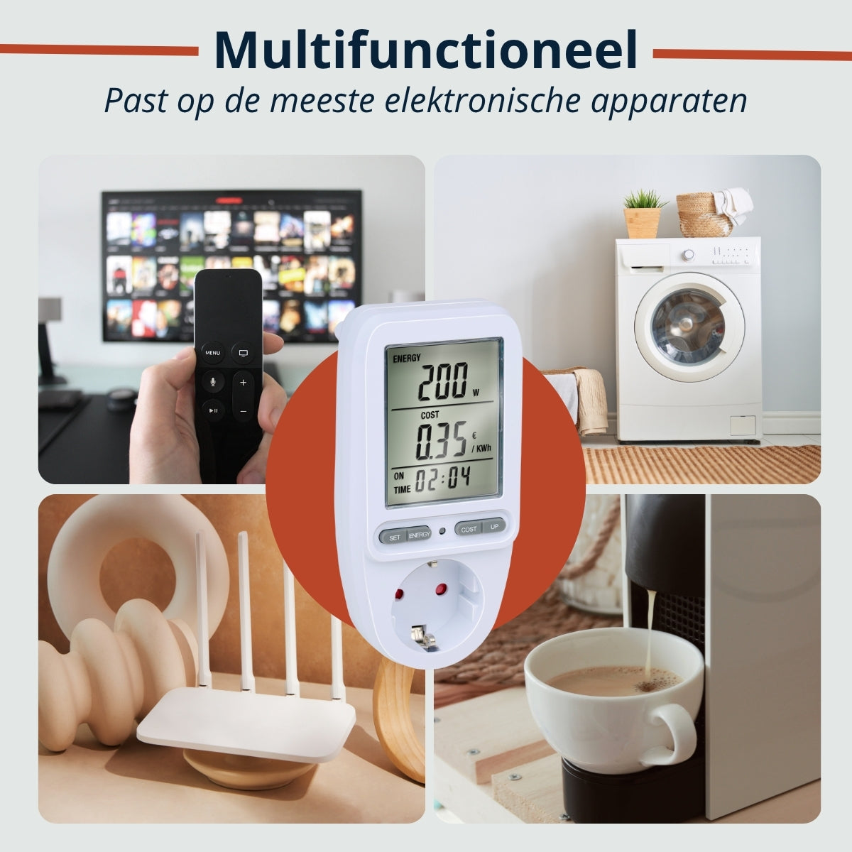 GRUNDIG ENERGIEMETER STOPCONTACT 230V - Tuincentrum Lopik