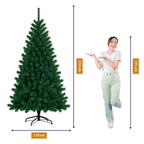 ARTI CASA KUNSTKERSTBOOM 210CM 900 TAKKEN - Tuincentrum Lopik