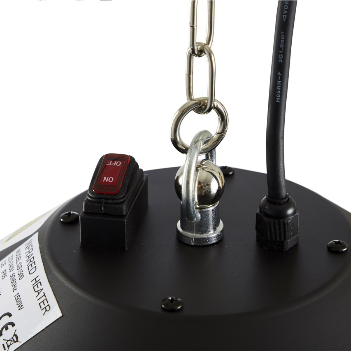 ALPINA HALOGEEN TERRASVERWARMER 1500W - Tuincentrum Lopik