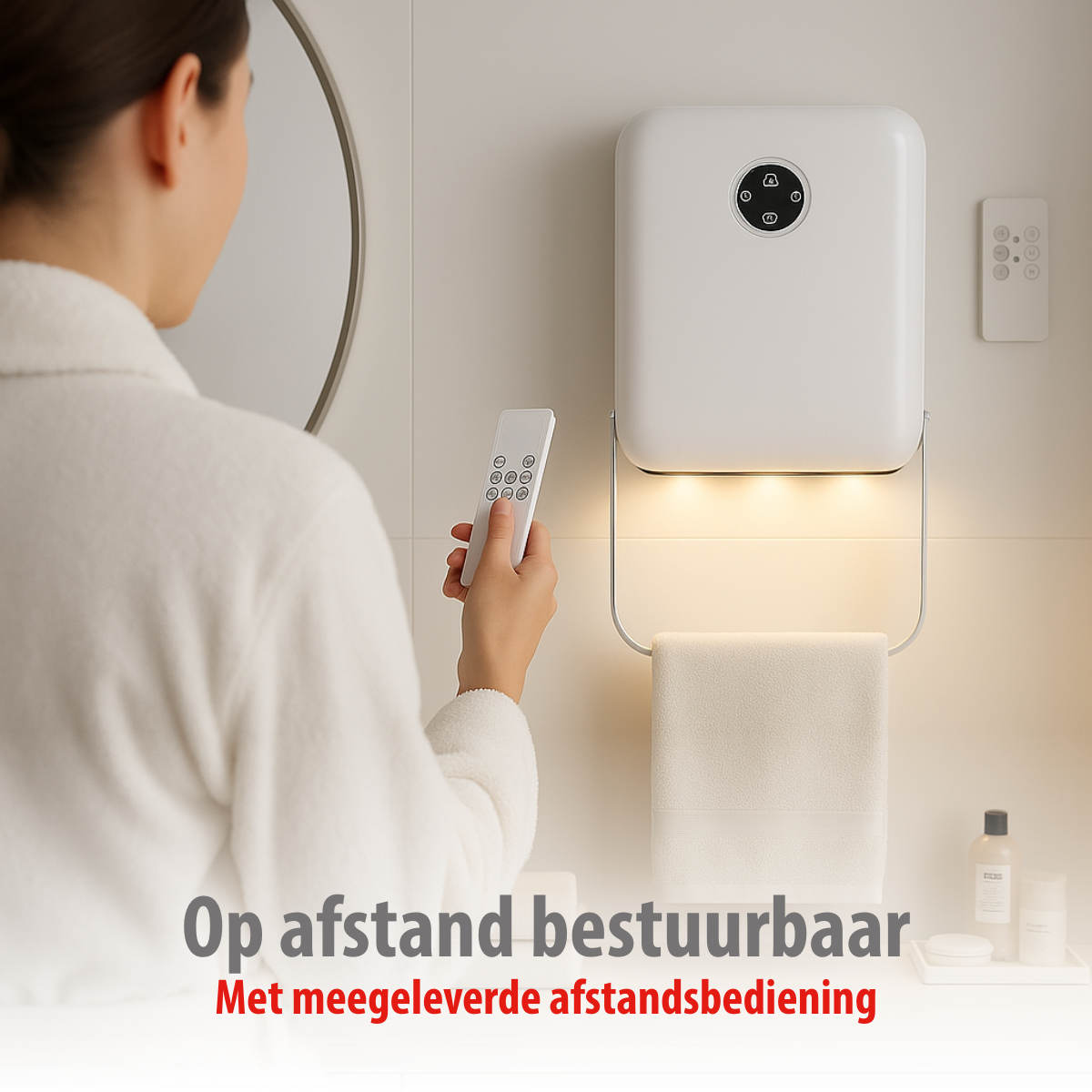 ALPINA BADKAMERHEATER 2000 WATT WIT - Tuincentrum Lopik