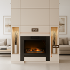 CLASSIC FIRE INBOUW SFEERHAARD CHICAGO LED MET VERWARMING EN VLAMEFFECT - Tuincentrum Lopik