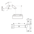 DIFFERNZ FORCE FONTEINSET KERAMIEK KRAAN RECHT MAT ZWART 40X22X11.5CM - Tuincentrum Lopik