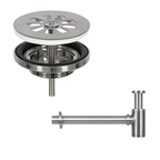 DIFFERNZ FLAT FONTEINSET KERAMIEK KRAAN RECHT MAT CHROOM 38X24X7CM - Tuincentrum Lopik