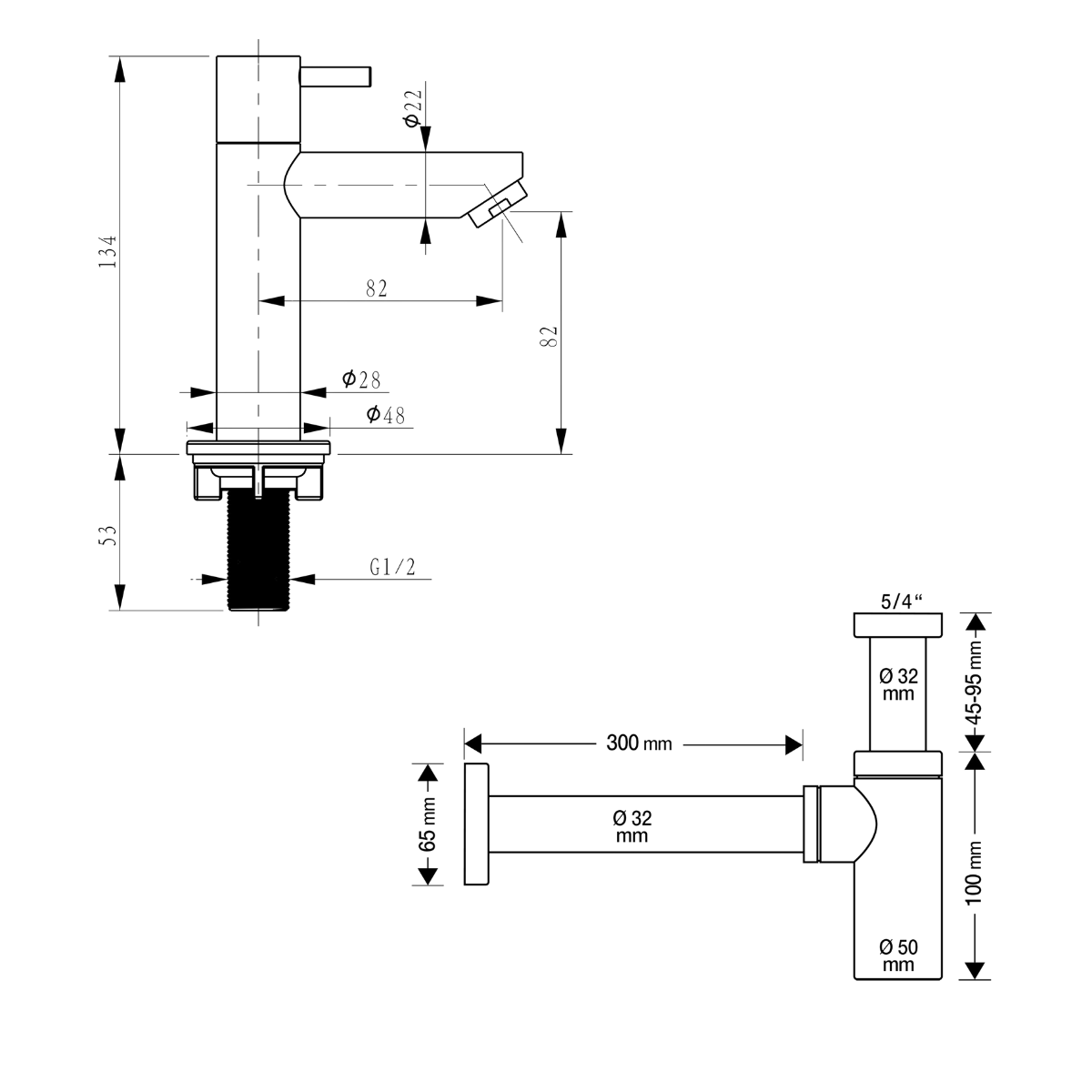 DIFFERNZ FLAT FONTEINSET KERAMIEK KRAAN RECHT MAT ZWART 38X24X7CM - Tuincentrum Lopik