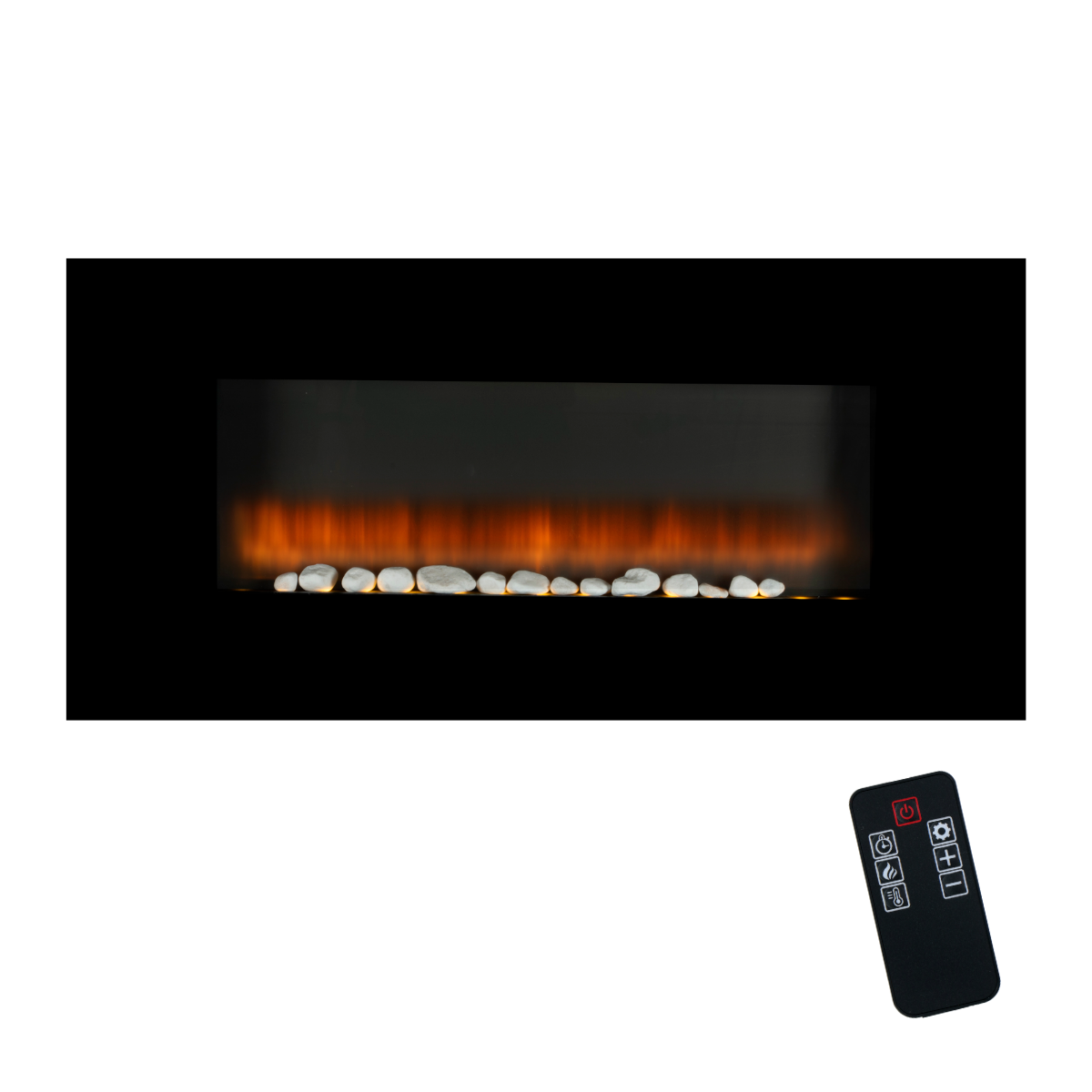 CLASSIC FIRE WANDHAARD VANCOUVER 105,5CM MET VERWARMING - Tuincentrum Lopik
