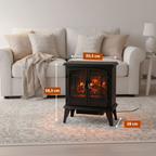 CLASSIC FIRE SFEERHAARD NARVIK LED 1800W MET VERWARMING EN VLAMEFFECT - Tuincentrum Lopik