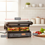 ALPINA CONTACTGRILL 2100W KRACHTIGE ELEKTRISCHE GRILL - Tuincentrum Lopik