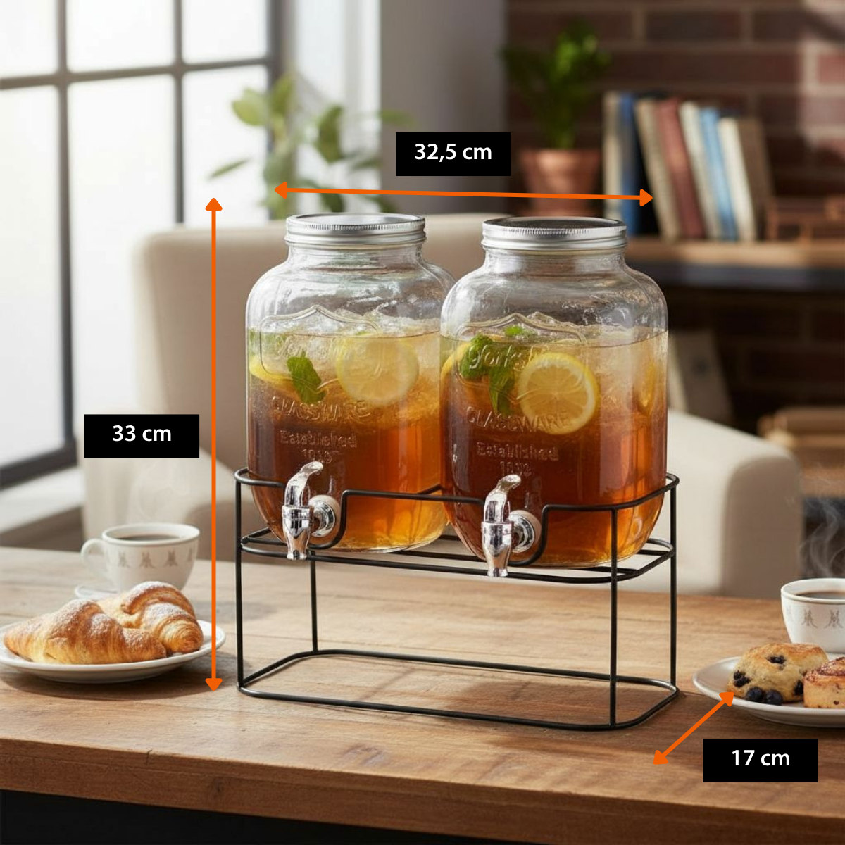 Drink Disp With Stand 4Lx 2Pcs - Tuincentrum Lopik