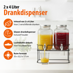 Drink Disp With Stand 4Lx 2Pcs - Tuincentrum Lopik