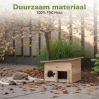 LIFETIME GARDEN EGELHUISJE FSC HOUT - Tuincentrum Lopik