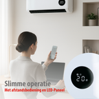 ALPINA PTC WANDKACHEL 1000-2000W MET AFSTANDSBEDIENING - Tuincentrum Lopik
