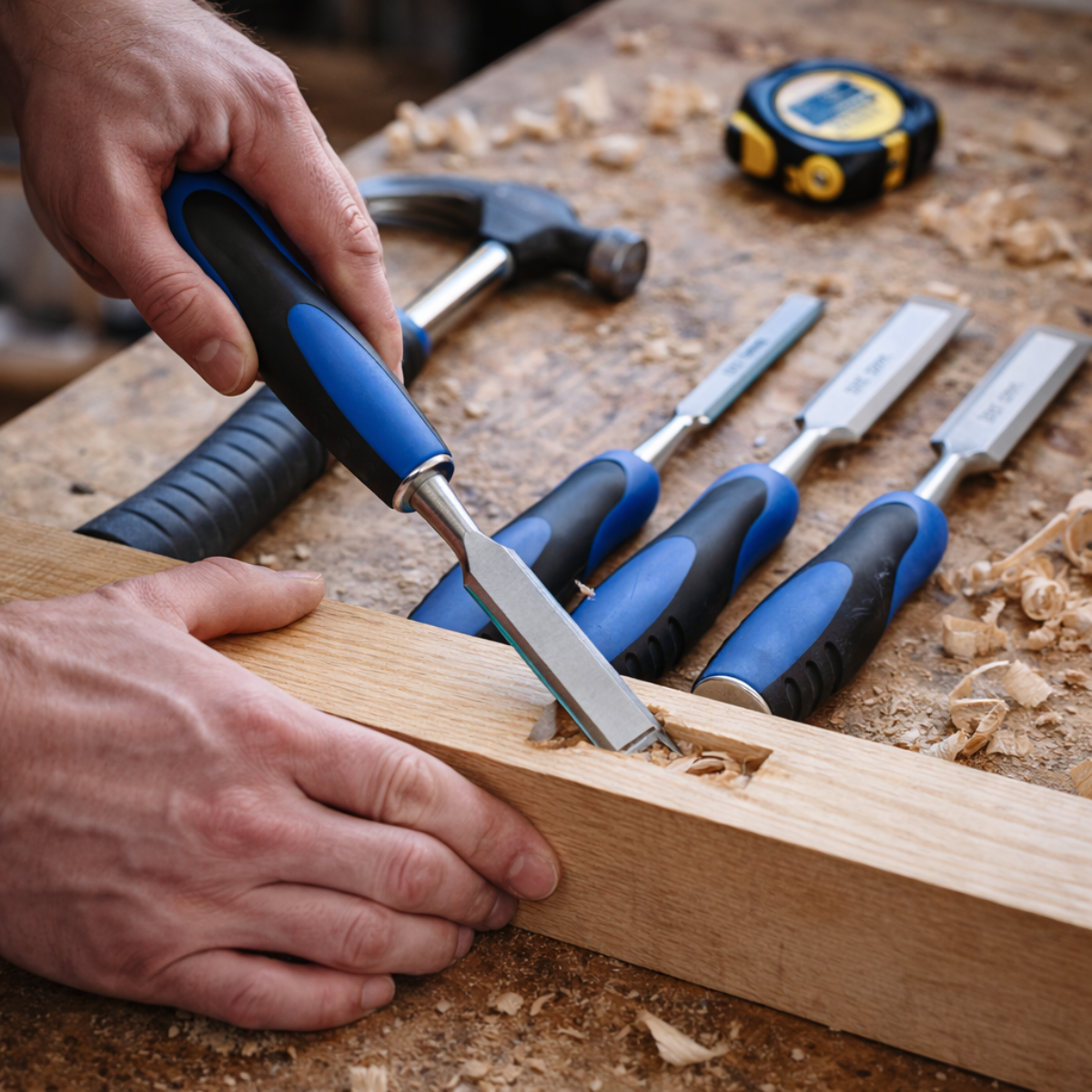 Chisel Set 4Pcs St