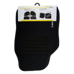 DUNLOP AUTOMATTEN SET TEXTIEL 4-DELIG ZWART - Tuincentrum Lopik