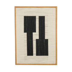 Wanddecoratie Zwart Fsc 100%