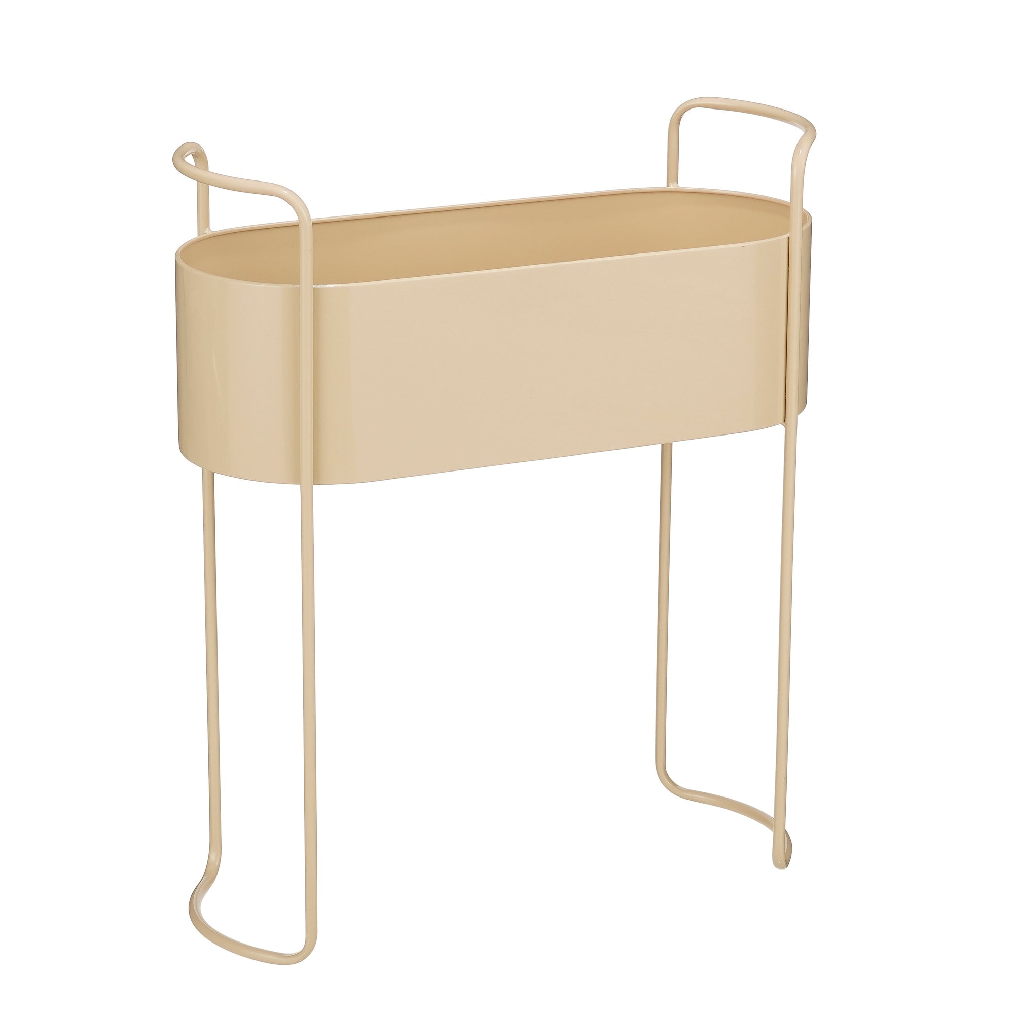 Moritz Bloempot Op Standaard Beige