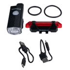 DUNLOP FIETSLAMPENSET LED VOOR- EN ACHTERLICHT - Tuincentrum Lopik
