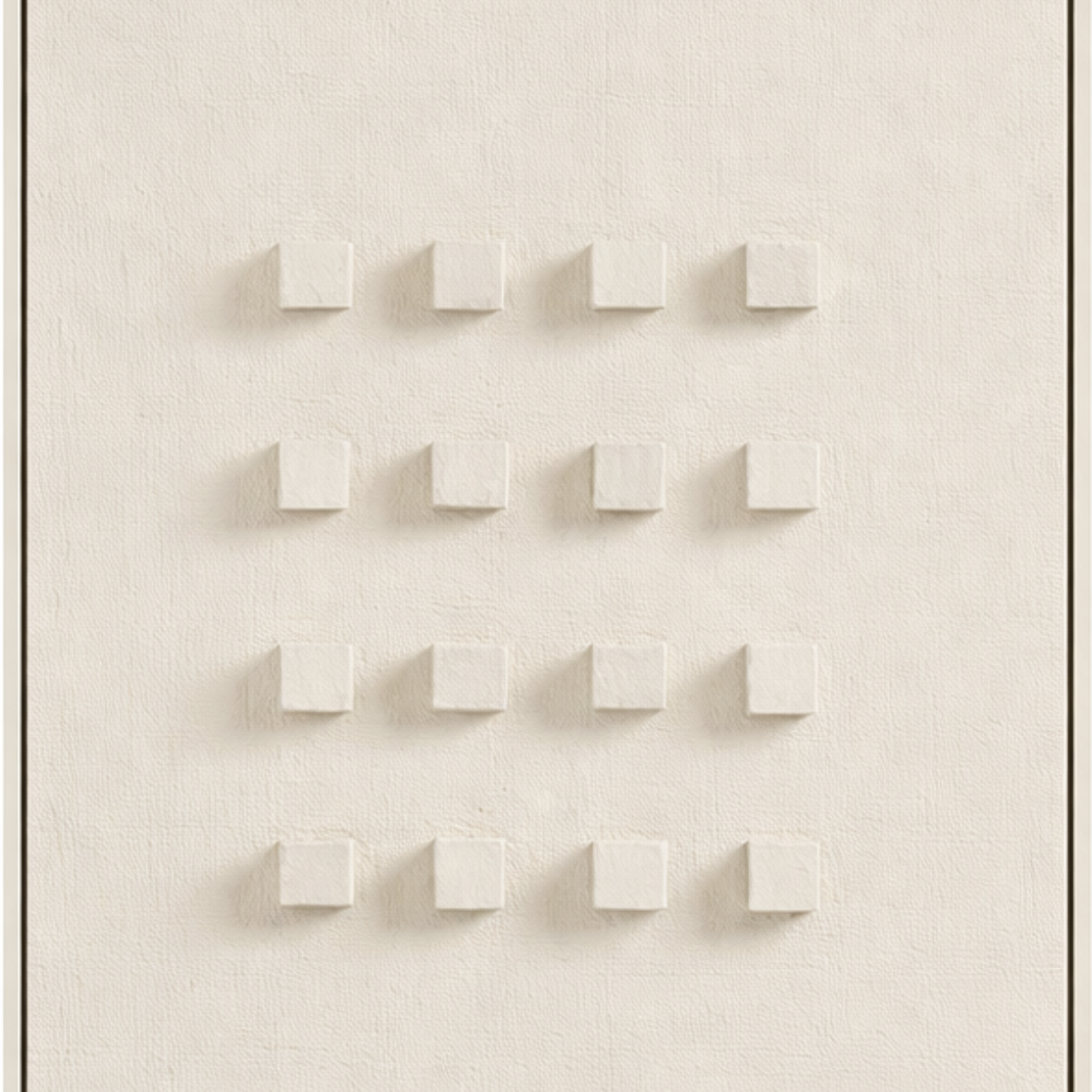 Wanddecoratie Off White Fsc Mix