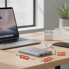 Powerbank Ultra-Thin Wireless 5000Mah
