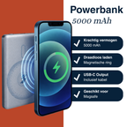 Powerbank Ultra-Thin Wireless 5000Mah