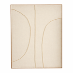 Wanddecoratie Beige Fsc 100%