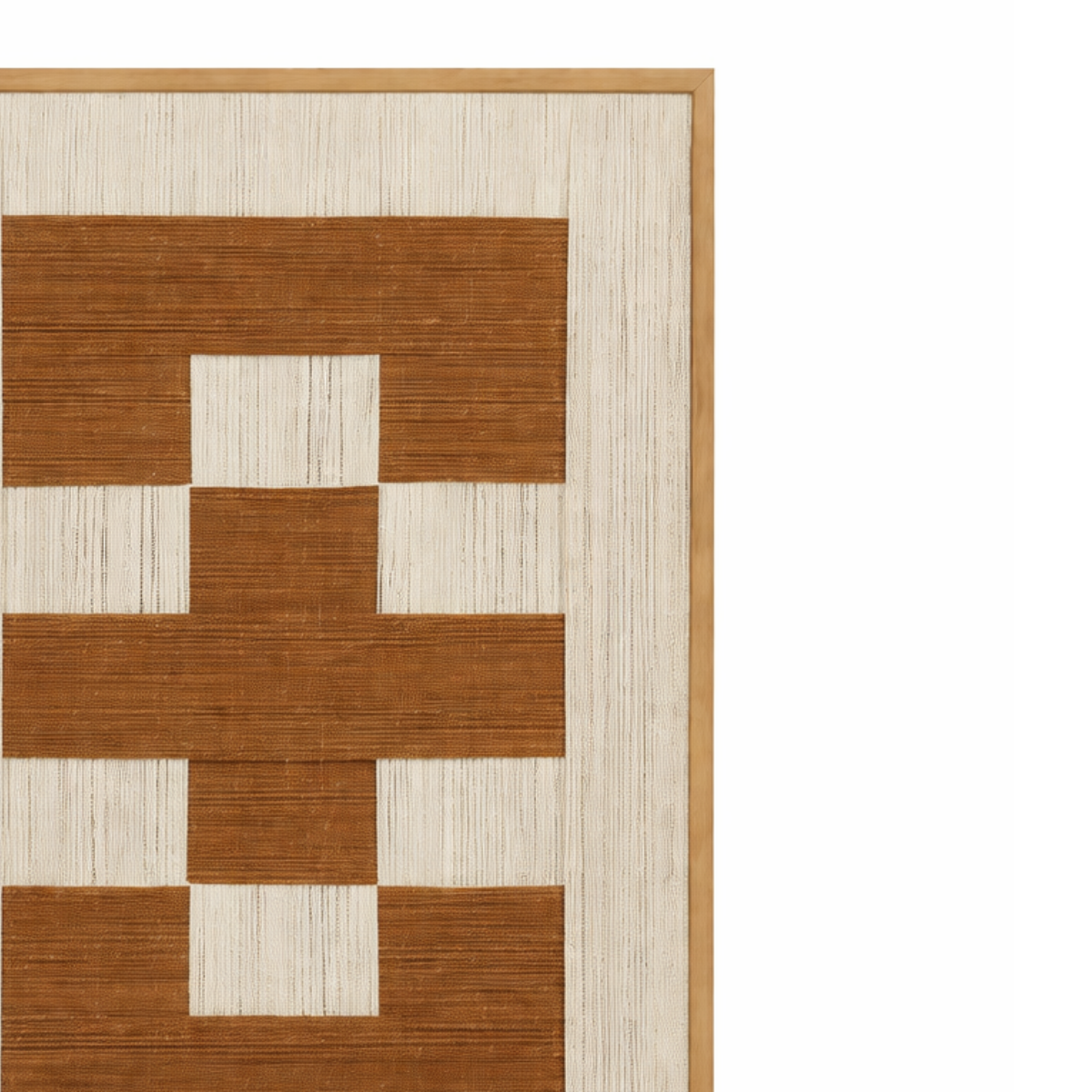Wanddecoratie Bruin Fsc 100%